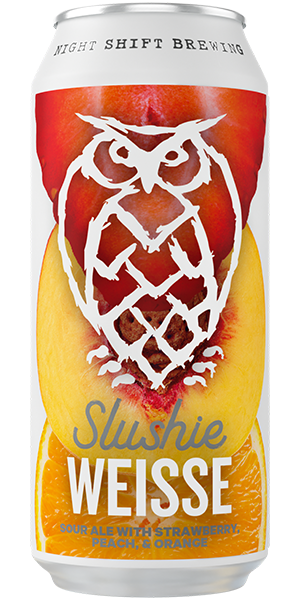 Night Shift Slushie Weisse Can with fruits on the can