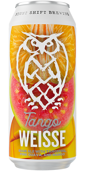 Night Shift Tango Weisse Can with fruits on the can