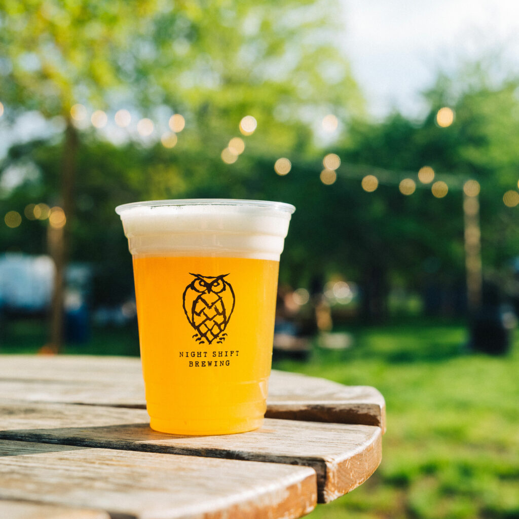 Encore Boston Harbor - Visit the Night Shift Brewing Beer Garden open  Fridays and Saturdays this summer. Enjoy Night Shift Brewing favorites such  as the Santilli, Whirlpool and Nite Lite, in addition